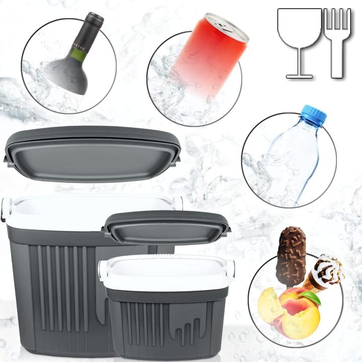 Image du produit Stimo Glacière 2 pièces 32L + 8L isolante (32 l)