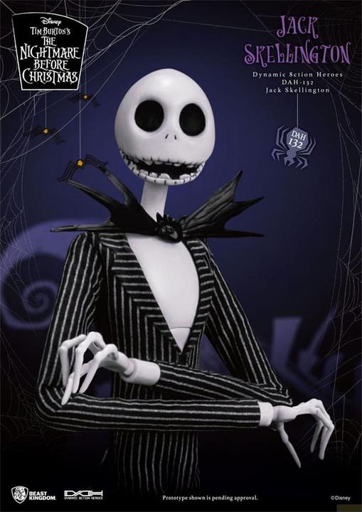 Produktbild Beast Kingdom Nightmare before Christmas 8ction Heroes Actionfigur 1/9 Jack 21 cm