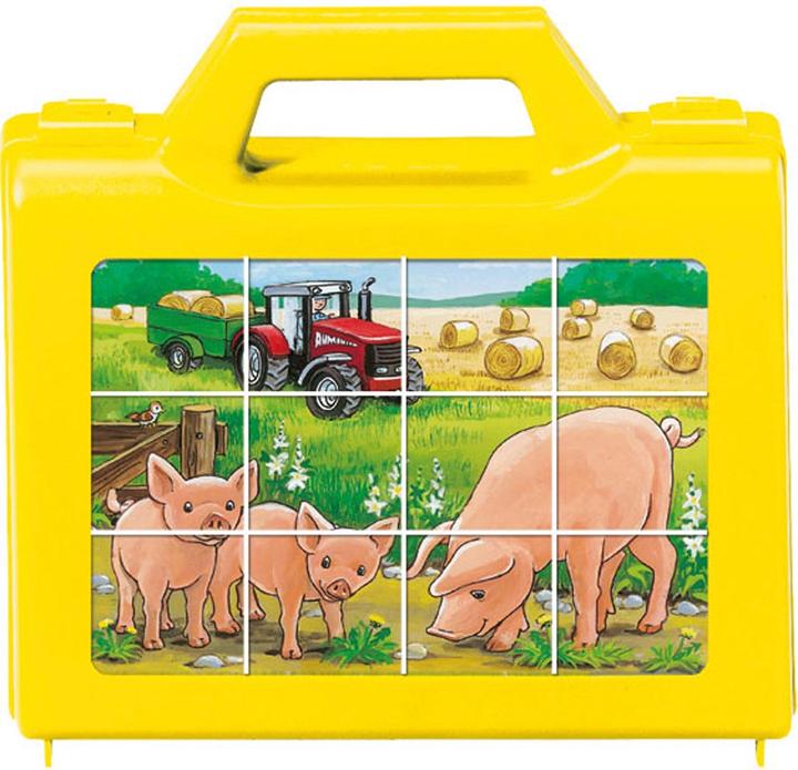 Immagine prodotto Ravensburger Puzzle a dadi Animali della fattoria (12 pezzi)