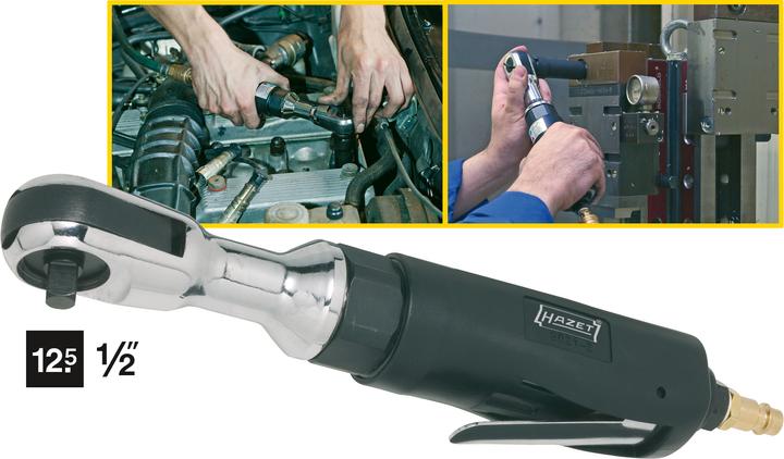 Actual product image HAZET Air ratchet 9022-2 ∙ Square, solid 12.5 mm (1/2 inch) (1/2")