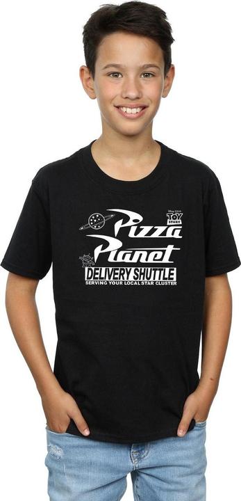 Immagine prodotto Disney Toy Story Pizza Planet Logo Maglietta Ragazzi (128)