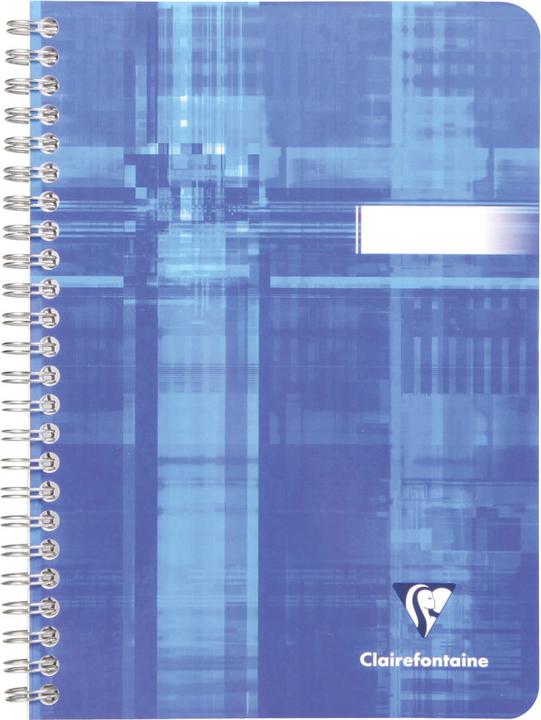 Image du produit Clairefontaine Cahier à spirales (A5, Quadrillé, Couverture souple)