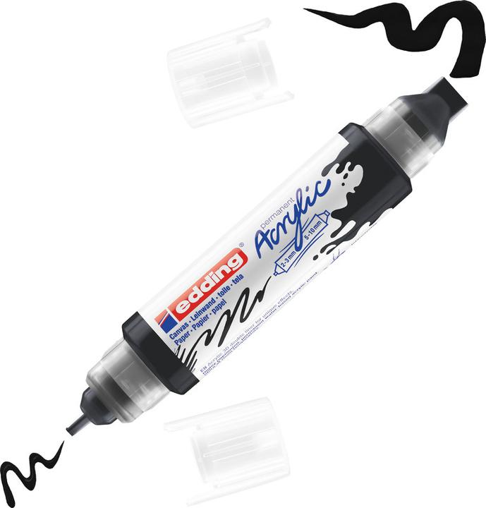 Immagine prodotto Edding 5400 Doppia fodera (Multicolore, 10 mm, 5 x)