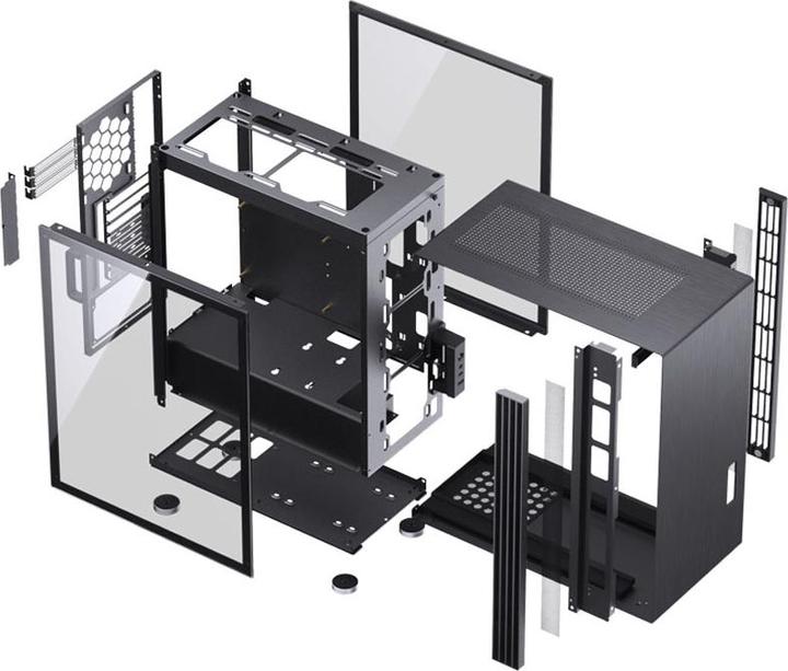 Image du produit Jonsbo U6 Window Midi-Tower, verre trempé (ATX, mATX, Mini-ITX)