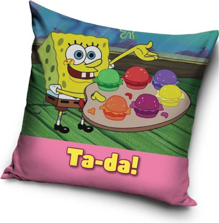 Actual product image Spongebob Squarepants Ta-Da Square Coussin garni (40 x 40 cm)