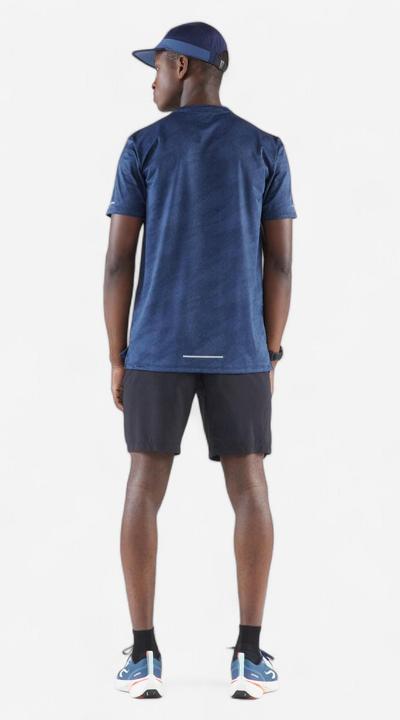 Actual product image Kiprun Men's Breathable Running T-shirt Run 500 Dry - Midnight blue (XXL)