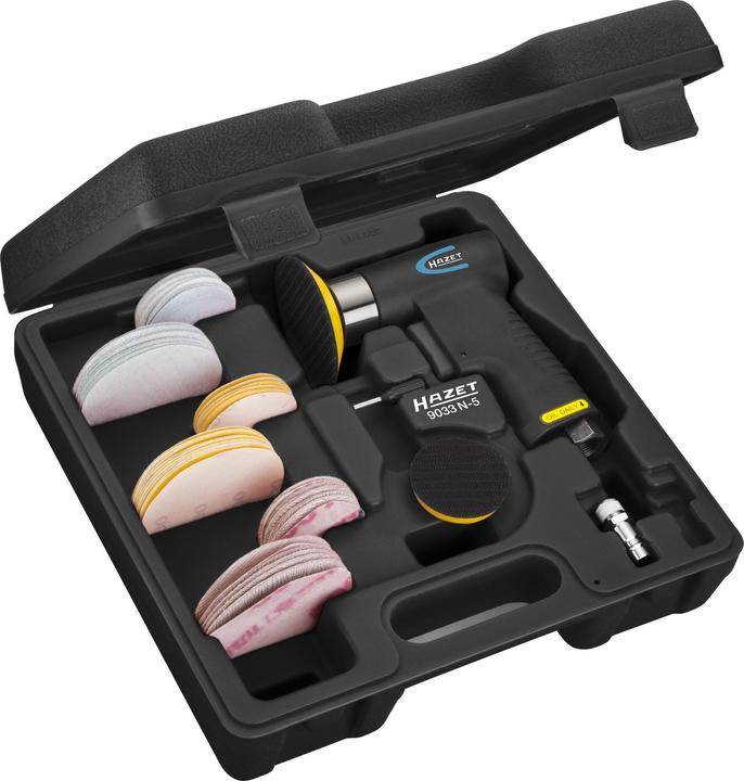 Produktbild HAZET Mini Exzenterschleifer Satz (Exzenterschleifer, 238.30 W)