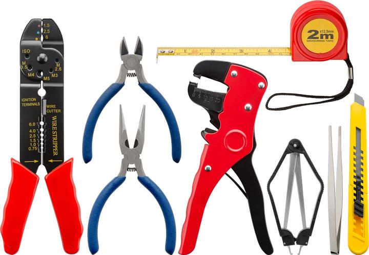 Actual product image Goobay Soldering set and tool set in practical bag