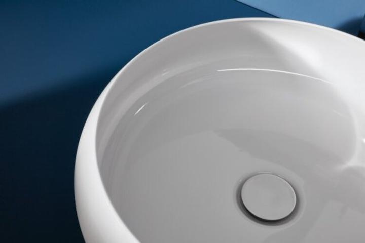 Produktbild Bette BetteCraft Aufsatz-Waschtisch rund, 450 x 450 mm, A241, ohne Hahnloch, ohne Überlauf (450 mm, 450 mm)