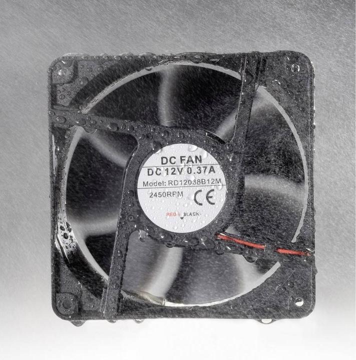 Actual product image Tru Components Axial fan 24 V/DC 111 m³/h ( (120 mm, 1 x)