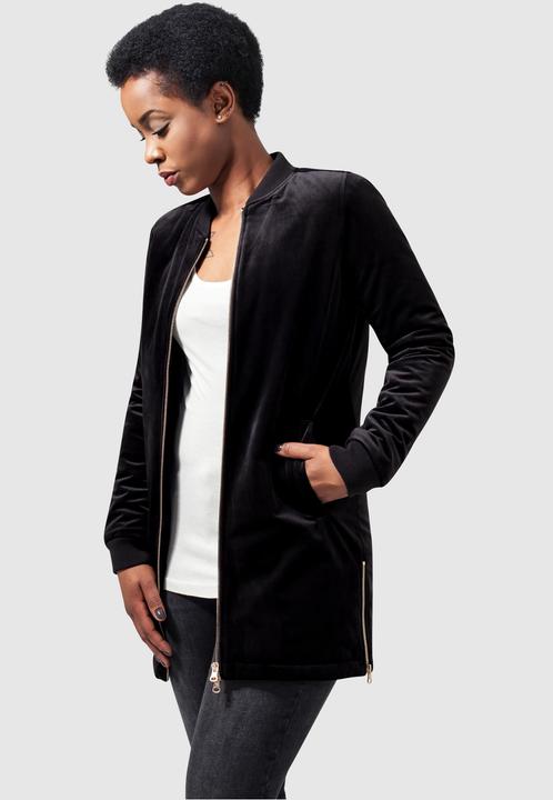 Produktbild Urban Classics Ladies Long Velvet Jacket (XS)