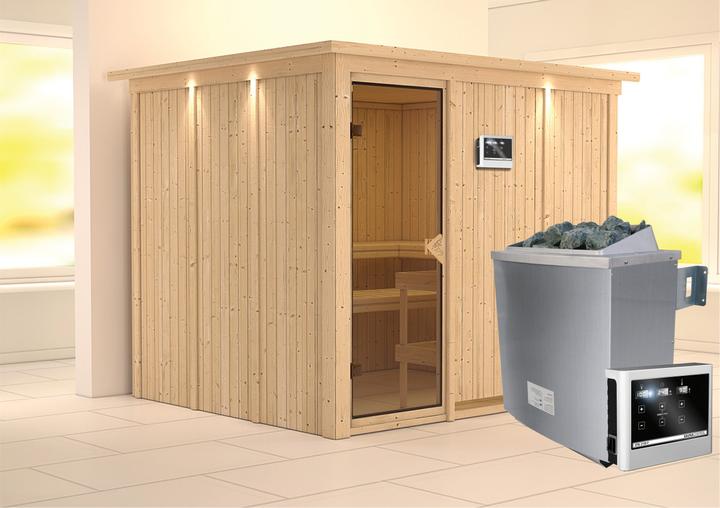 Produktbild Karibu Gobin mit Dachkranz (9 KW externe Steuerung)