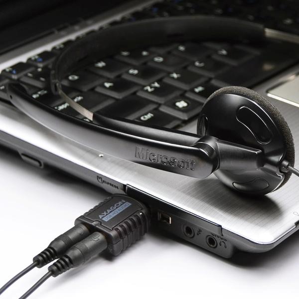 Productafbeelding Axagon ADA-17 - 16 Bit - 93 dB - USB (USB)