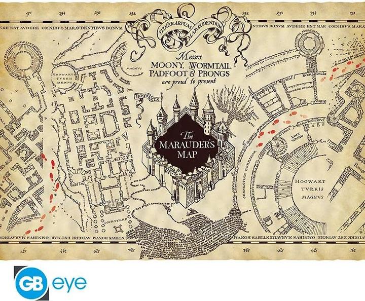 Actual product image GB Eye Harry Potter - Karte des Rumtreibers (66 x 46 cm)