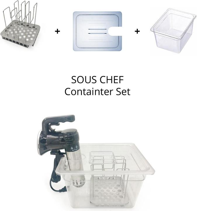 Produktbild La Vague SOUS-CHEF Sous Vide Container Set