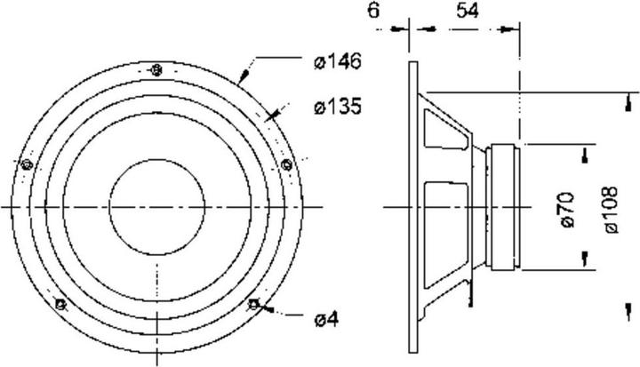 Actual product image Visaton HiFi woofer W 130 S, 8 Ohm