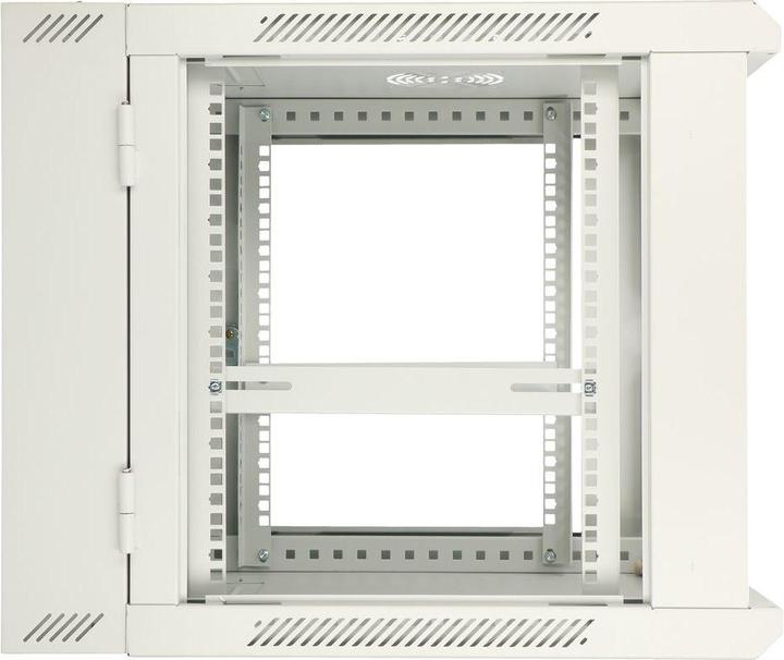Actual product image Extralink 9U 600X600 AZH WALL-MOUNTED RACK CABINET SWING TYPE GRAY Wall-mounted rack Grey (9 RU, 19 inch rack)