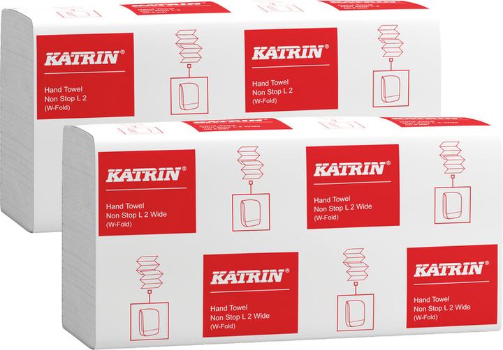 Immagine prodotto Katrin Asciugamani W-Fold Interfold Classic Non Stop L 2 (3000 x)