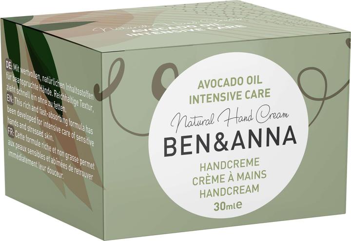 Image du produit Ben & Anna Crème pour les mains Intensive (30 ml)