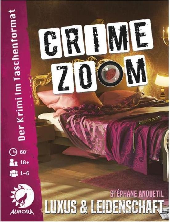 Produktbild Asmodée LDGD0009 - Crime Zoom - Luxus & Leidenschaft, Kartenspiel, ab 18 Jahren, (DE-Ausgabe) (Deutsch)
