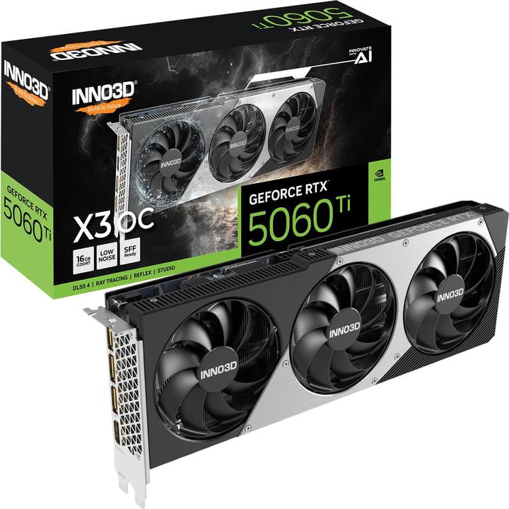 Immagine prodotto Inno3D VGA RTX5060TI 16GB Twin X3 OC (16 GB)