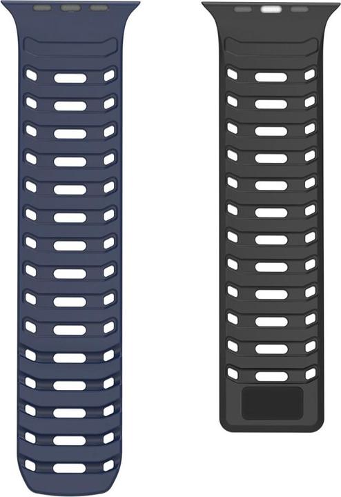 Produktbild Dux Ducis CS Armband (49 mm, 45 mm, 46 mm, 44 mm, 42 mm, Silikon, Apple Watch Series 5, Apple Watch Series 4, Apple Watch Series 3, Apple Watch Ultra 2, Apple Watch Series 8, Apple Watch Series 6, Apple Watch SE (2022/2023), Apple Watch Series 7, Apple Watch Series 9, Apple Watch Ultra, Apple Watch Series 10)