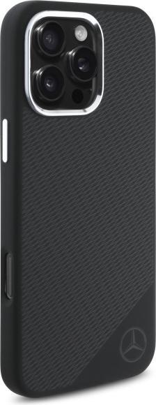 Immagine prodotto Mercedes MEHMP16X23SUGDK Custodia rigida per iPhone 16 Pro Max 6,9" in silicone Logo Tonale Legno Pa (Apple iPhone 16 Pro Max)