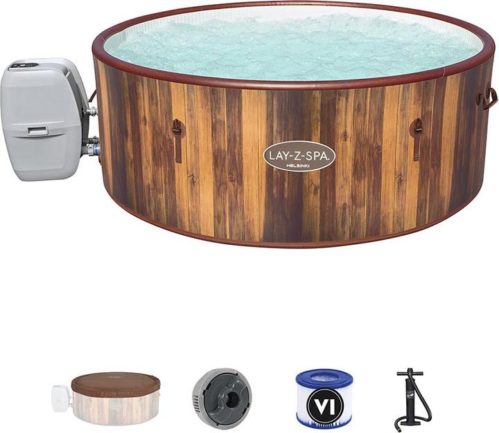 Actual product image Bestway Lay-Z-Spa Helsinki 180x66cm Airjet (7 pers.)