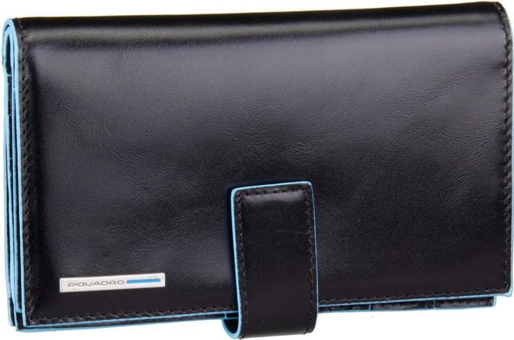 Piquadro Blue Square - Damengeldbörse mit Münzfach