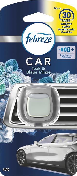 Productafbeelding Febreze Teak & Blauwe Munt Auto Luchtverfrisser