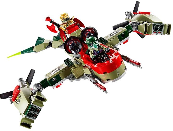 Actual product image LEGO Legends of Chima Cragger s Command Ship (70006)