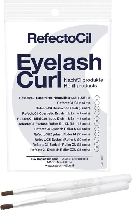 Actual product image Refectocil Cosmetic Brush 1 & 2
