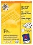 Actual product image Avery Universal labels