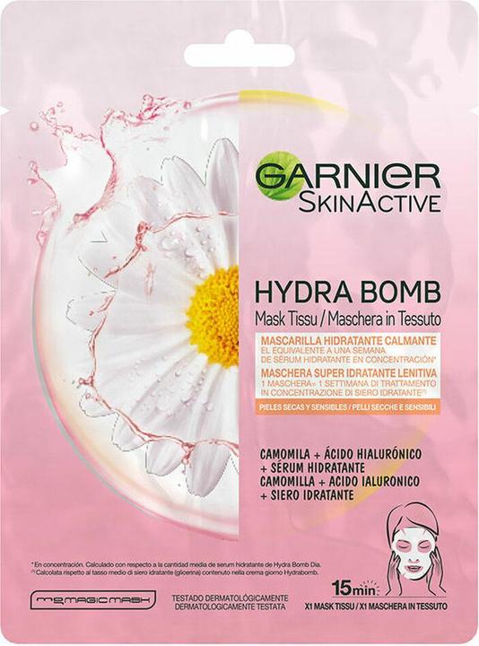 Produktbild Garnier SkinActive Hydra Bomb Super-Hydrating Soothing Tissue Mask 32g