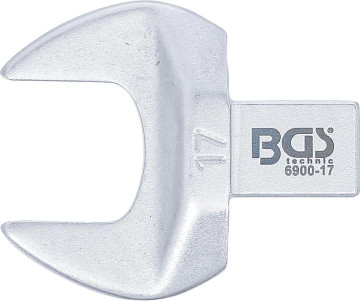 Produktbild BGS Einsteck-Maulschlüssel 17 mm Aufnahme 9 x 12 mm (17 mm)