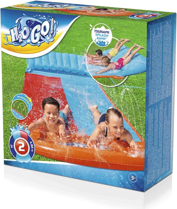Actual product image Bestway Tsunami Splash Ramp Double Slide