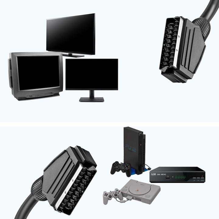 Actual product image LinQ Scart video cable 3m (3 m)