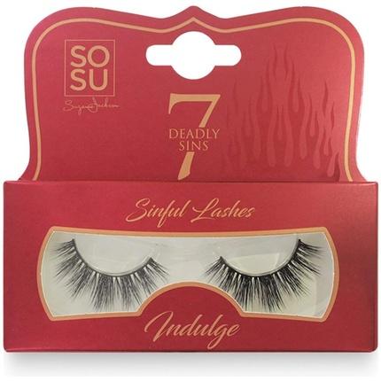 Produktbild Sosu Cosmetics - False eyelashes Indulge (Sinful Lashes) (Künstliche Wimpern)