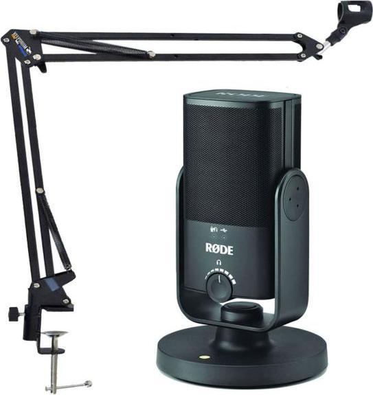 Produktbild RØDE NT-USB MINI USB Mikrofon mit NB35 BK Gelenkarm