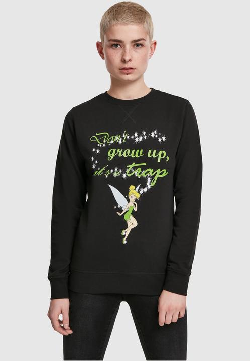 Image du produit Merchcode Ladies Tinkerbell Dont Grow Up Crewneck (XS)