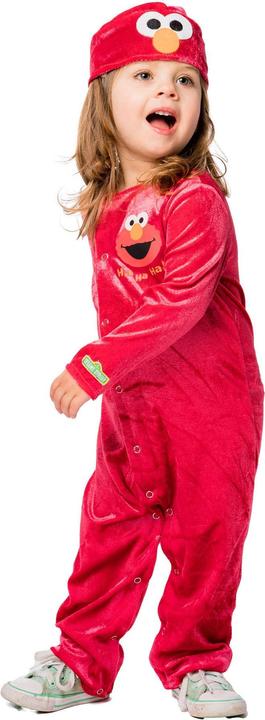 Actual product image Sesamstrasse Baby Girls Elmo Costume (68)