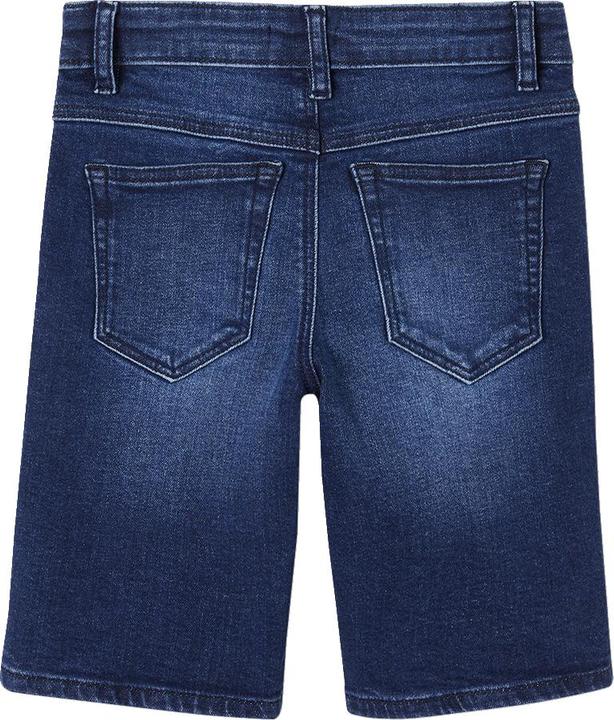 Produktbild Vertbaudet Jungen Jeansshorts BASIC OEKO-TEX®, Bundweite verstellbar (92)