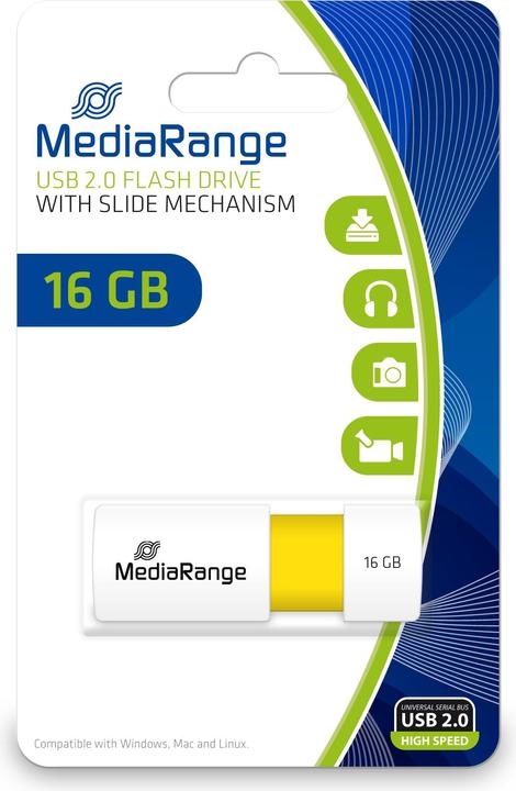 Actual product image MediaRange Mr972 (16 GB, USB-A)