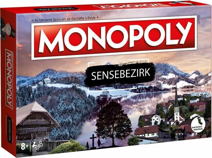 Actual product image Monopoly Sense District (dialect version) (German)