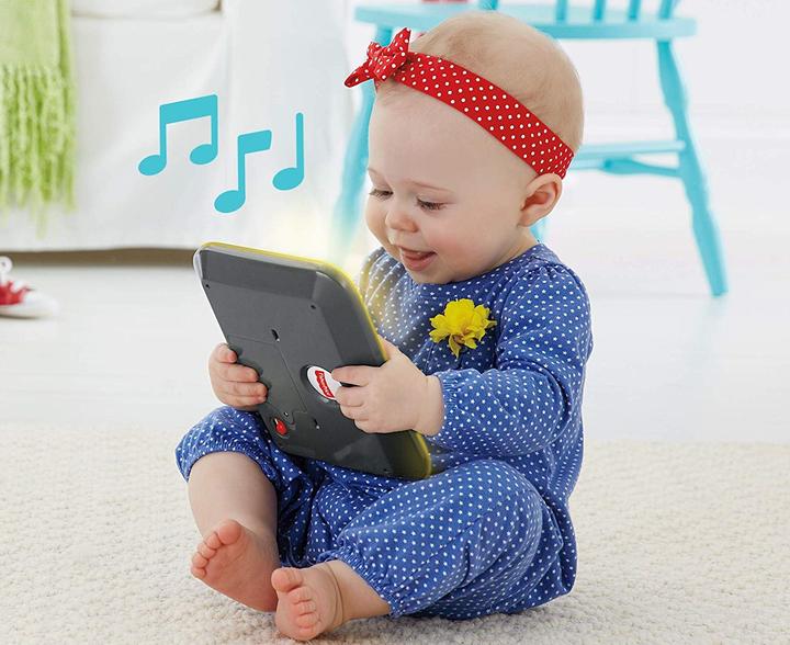 Actual product image Fisher-Price Laugh & Learn Smart Stages Tablet (German)