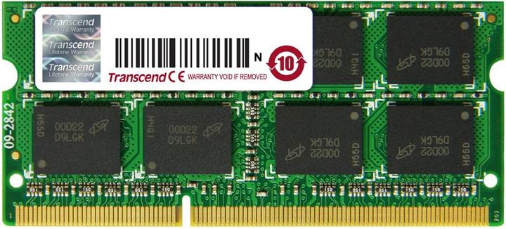 Immagine prodotto Transcend 8Gb,DDR3,1600MHz,SDRAM,200pin SODIMM (1 x 8GB, 1600 MHz, DDR3-RAM, SO-DIMM)