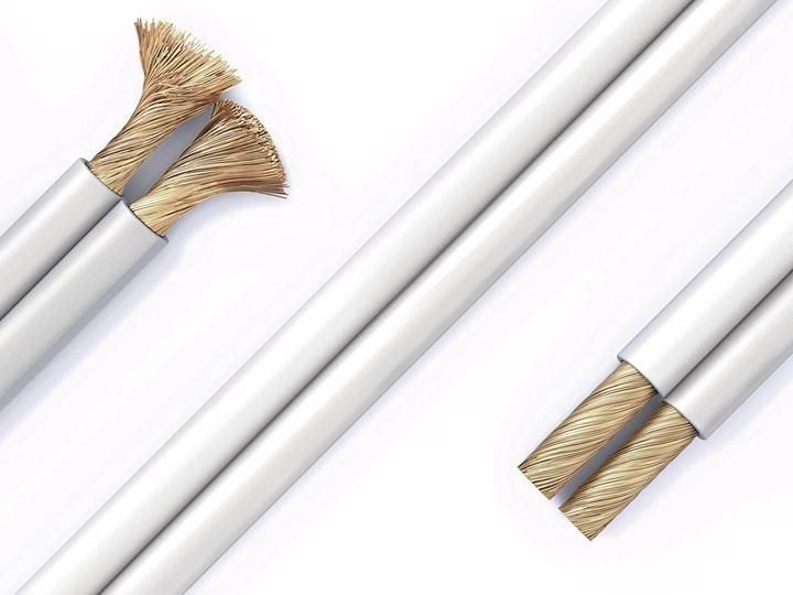 Produktbild Purelink Lautsprecherkabel, 2x2,5 mm² 50 m, weiss, OFC (50 m, 2.50 mm²)