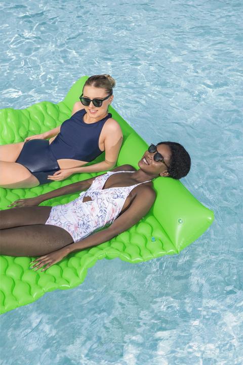 Actual product image Bestway XL air mattress Float n' Roll™ 213 x 170 cm