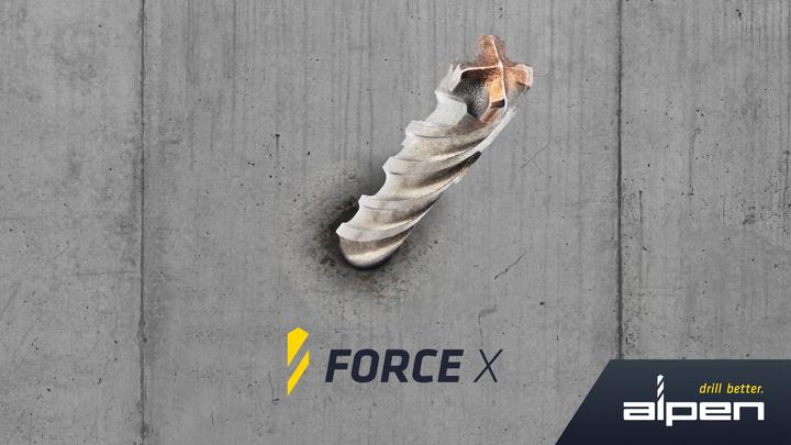 Productafbeelding Alpen SDSplus hamerboor FORCE Snijden (16 mm)