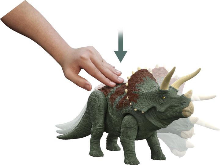 Actual product image Mattel GmbH JURASSIC WORLD figure Roar Roar Strikers assorted